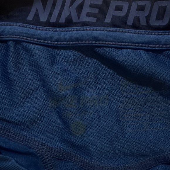 Men’s Large Nike Pro Dri-Fit T-Shirt, Blue, lightly worn - Picture 2 of 5